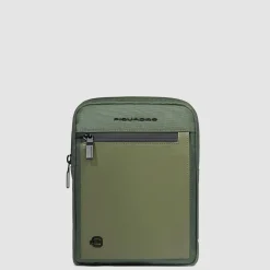 Sac bandoulière pour iPad®mini en tissu recyclé