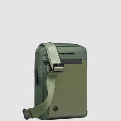 Sac bandoulière pour iPad®mini en tissu recyclé