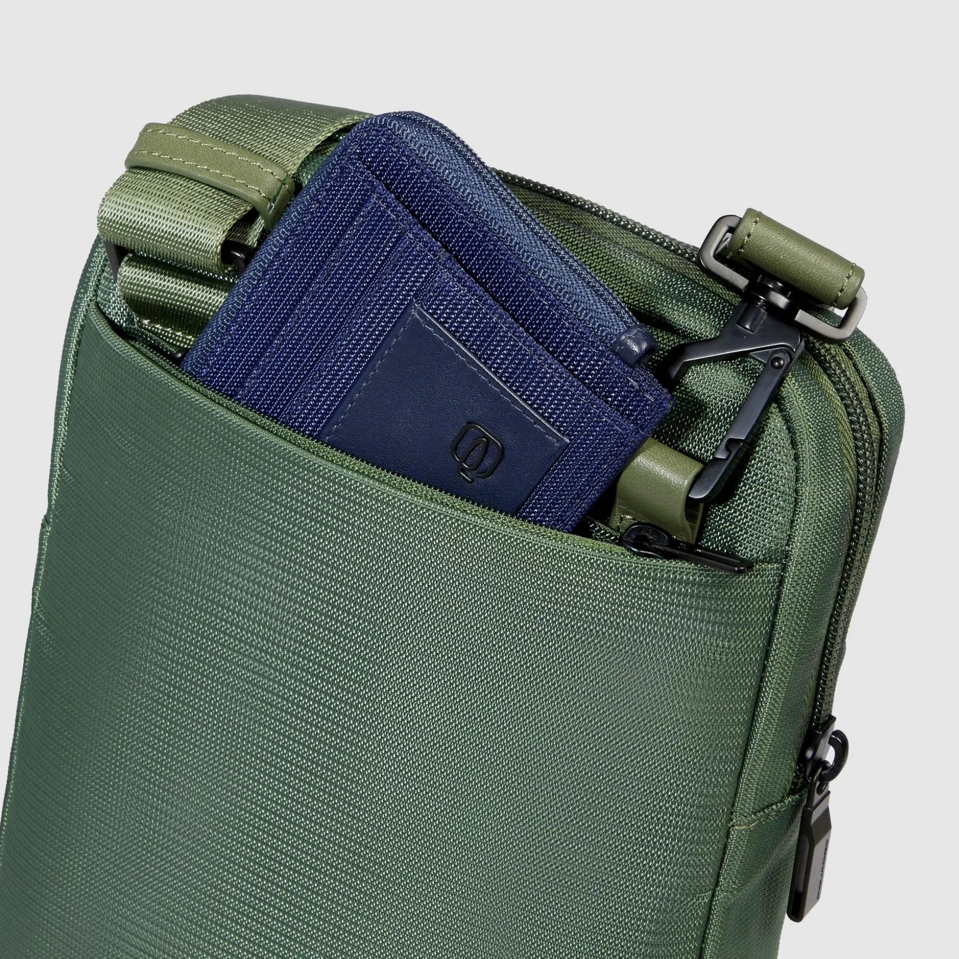 Sac bandoulière pour iPad®mini en tissu recyclé