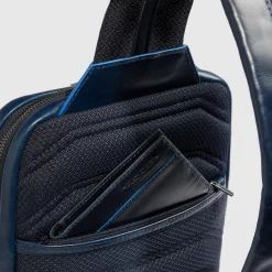 Sac de poitrine homme convertible en sac à dos