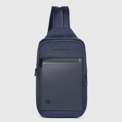 Sac de poitrine pour iPad®mini en tissu recyclé