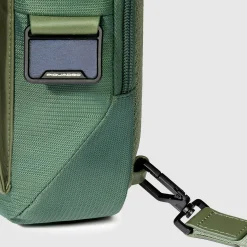 Sac de poitrine pour iPad®mini en tissu recyclé