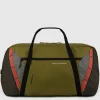 Sac de voyage pliable en tissu recyclé