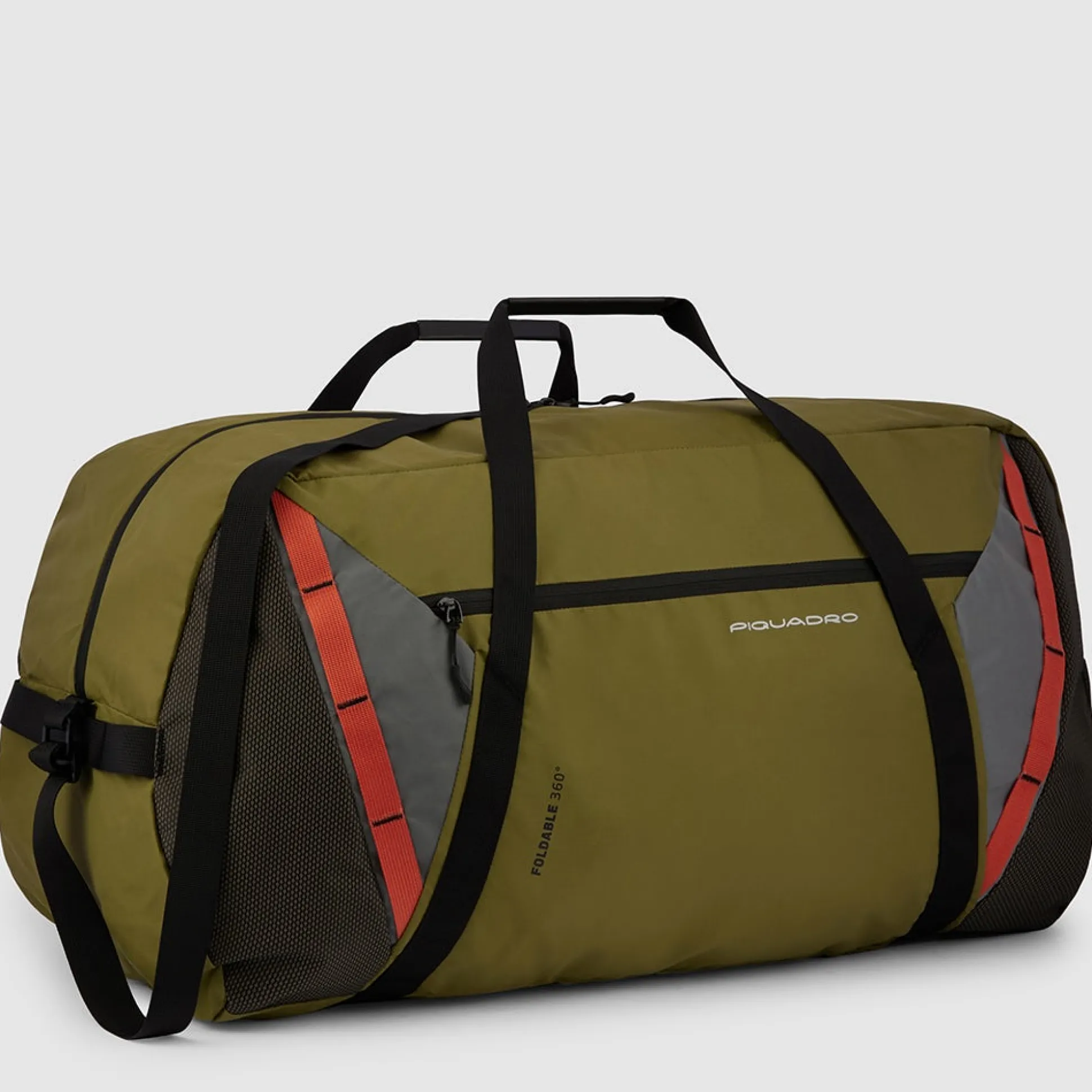 Sac de voyage pliable en tissu recyclé