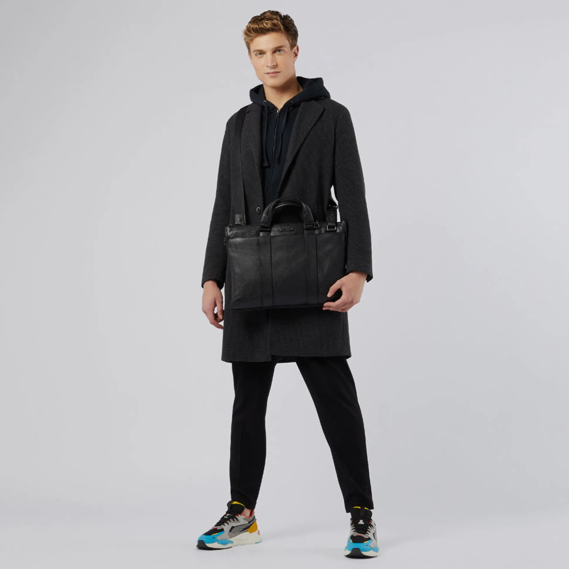 Sac fin pour ordinateur 15,6", extensible