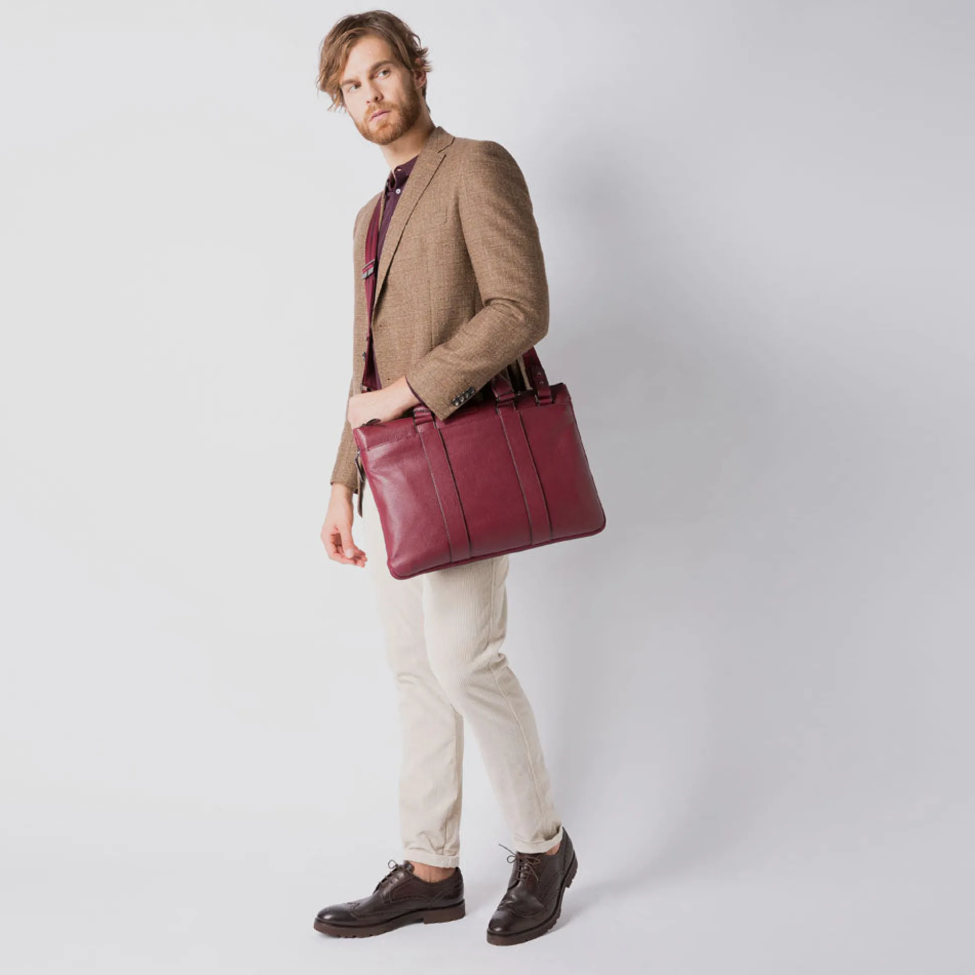 Sac fin pour ordinateur 15,6", extensible