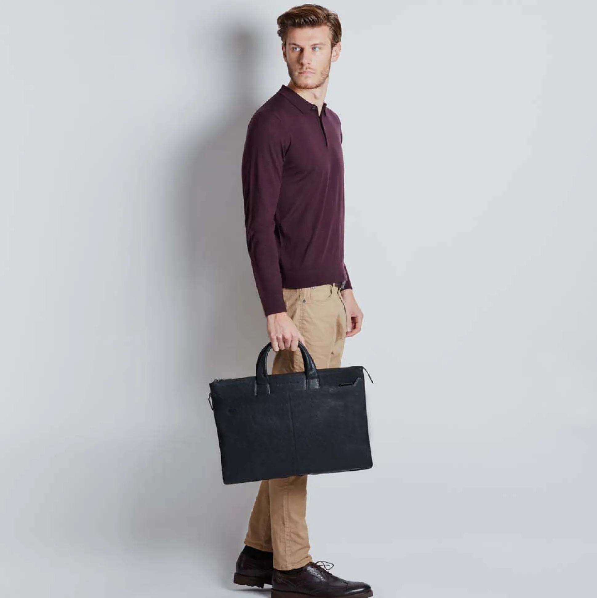 Sac fin pour ordinateur 17,3", extensible