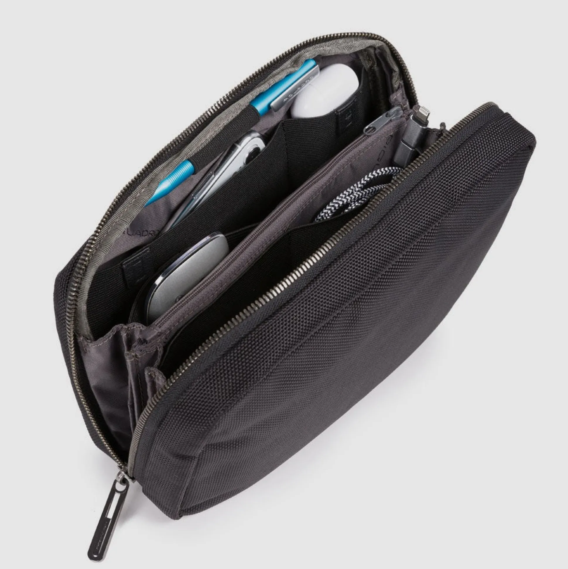 Sac rangement câble en tissu recyclé