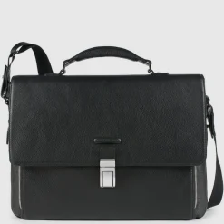 Serviette porte-ordinateur extensible à rabat