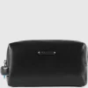 Trousse de toilette en cuir
