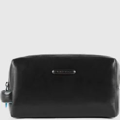 Trousse de toilette en cuir