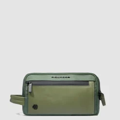 Trousse de toilette en tissu recyclé