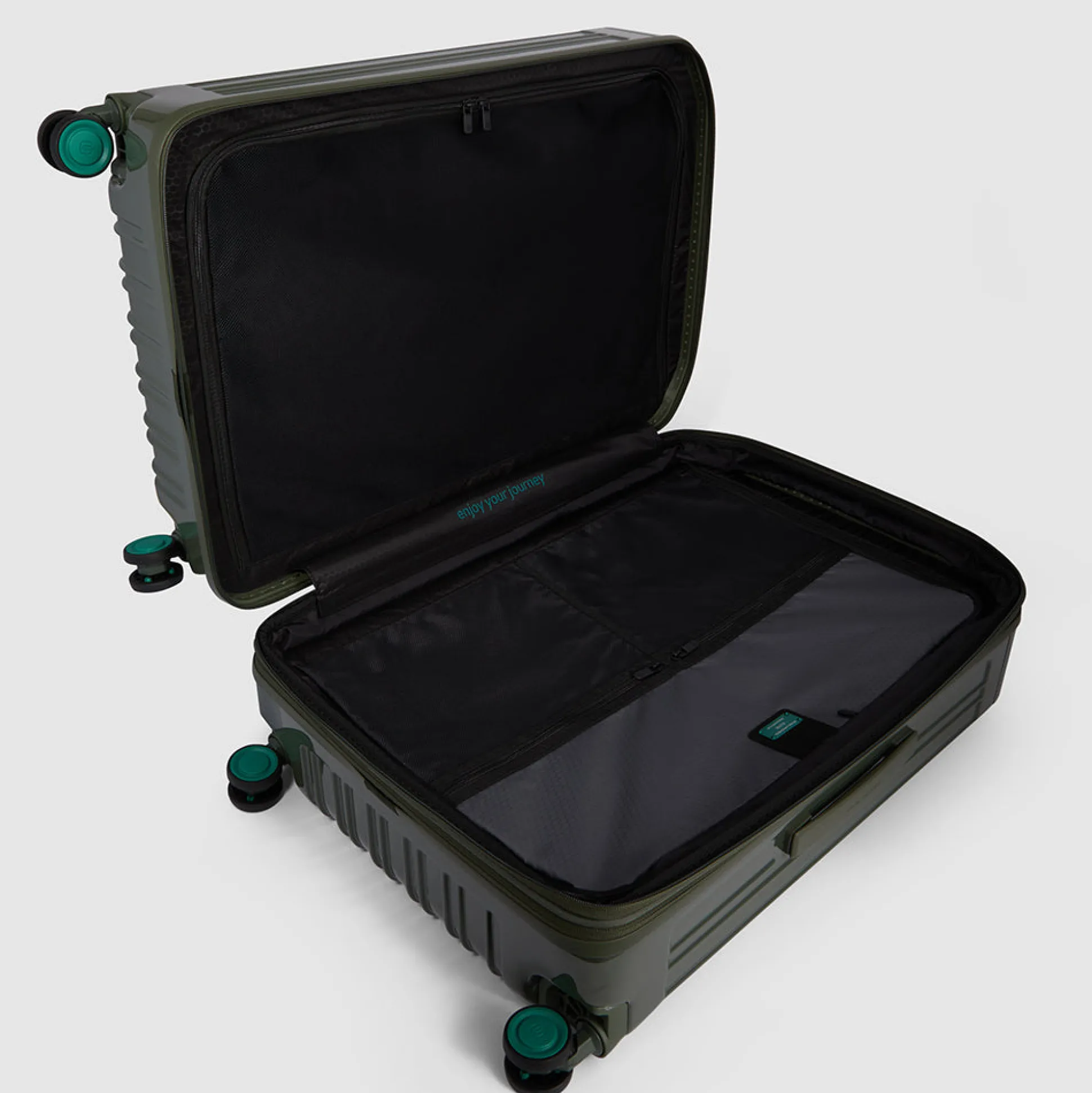 Valise trolley moyen à 4 roues expansible