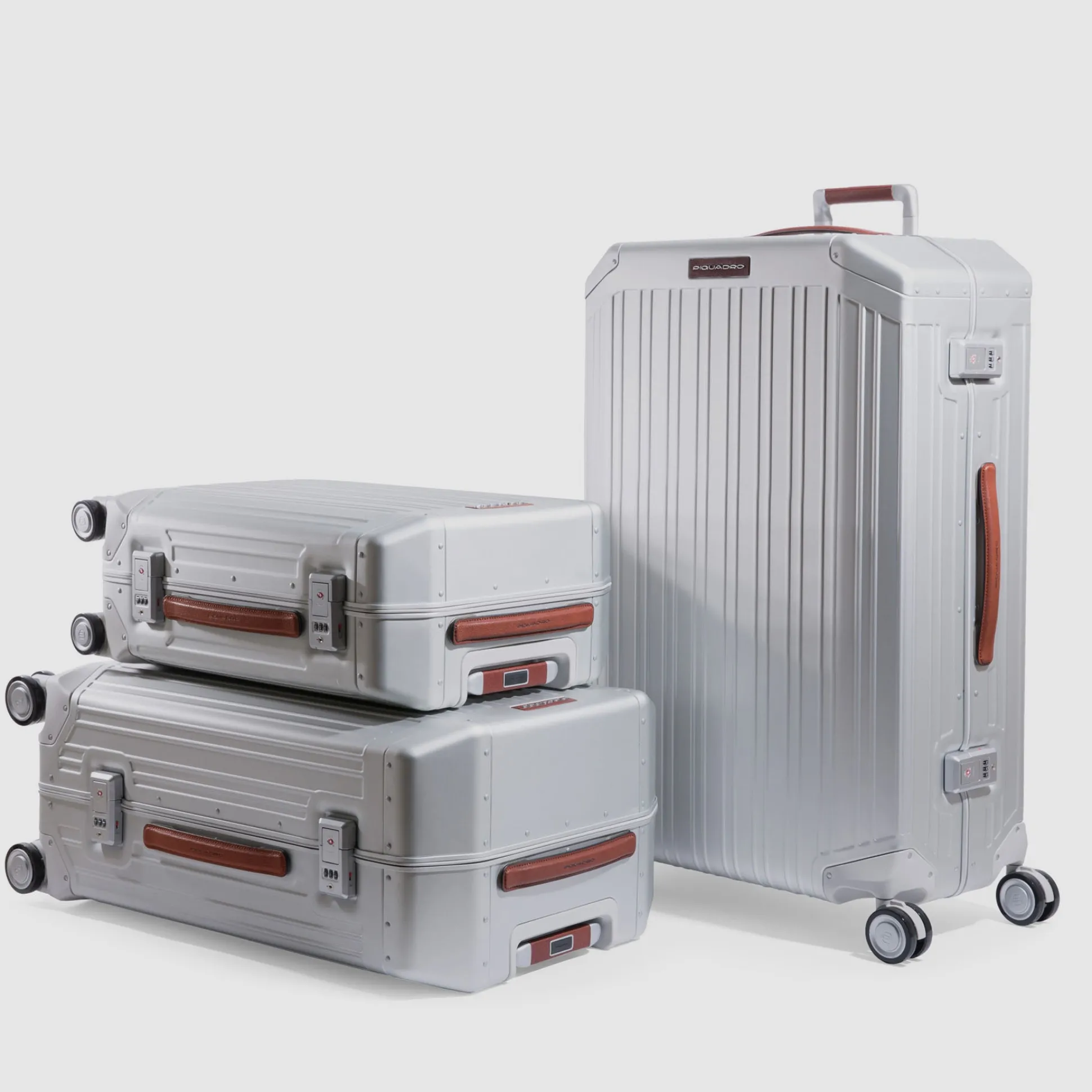 Valise trolley moyen à 4 roues